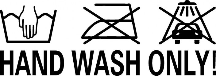 Hand Wash Only